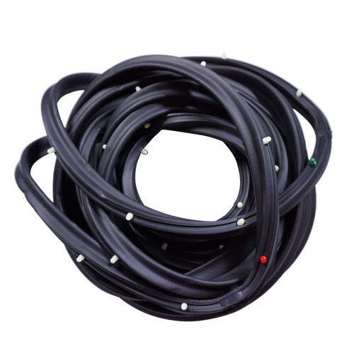 Front Door Seals 63-64 Chevy Impala, Cadillac, Olds 88, 98, 4 Dr Sedans, Wagons