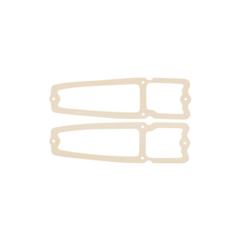 Tail Light Lens Gaskets for 1966-1967 Chevy II Nova 2 Door, Sold as a Pair