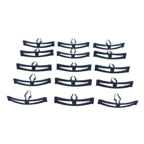 Hood to Cowl Seal Clip Kit, Steel for 1968-1969 GM A-Body Applications