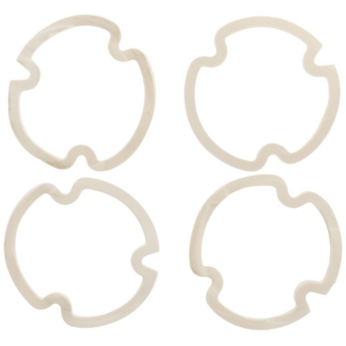 Tail Light Lens Gaskets, Set Of 4 for 1971-1972 Chevrolet Chevelle, Sold as Set
