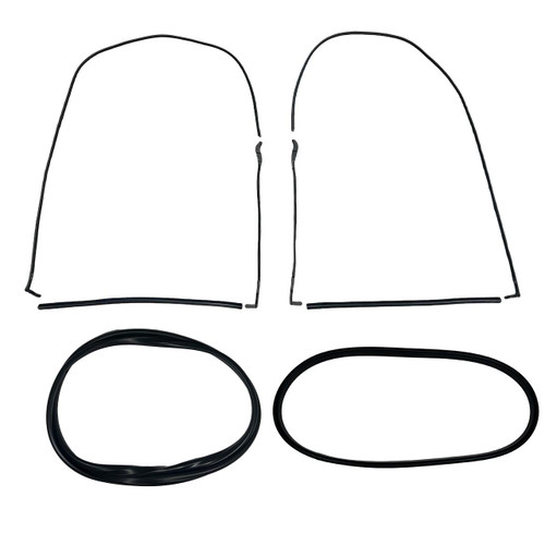 1948-1950 Ford F-1/F-2/F-3 Truck Weatherstripping Kit, 4pc