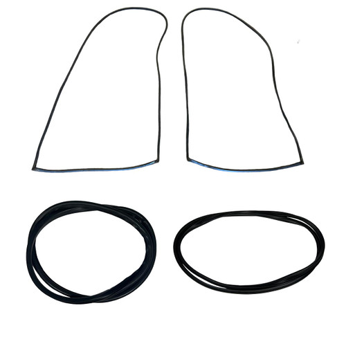 1953-1955 Ford F-100/F-250/F-350 Truck Weatherstripping Kit, 4pc