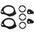 Door Handle and Lock Gasket Set for 1958 Full Size Chevrolet and Pontiac