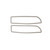 Parking Light Lens Gasket for 1970-1973 Chevrolet Camaro Coupe, Sold as a Pair