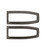 Tail Light Bezel Seals for 1966-1967 Chevy II Nova 2 Door, Sold as a Pair