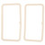 Tail Light Lens Gaskets for 1970 Chevrolet Chevelle, El Camino, Sold as Pair