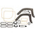 Paint Gasket Kit for 1969 Chevrolet Chevelle, Sold as a Set