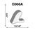 Extrusion W/Adhesive Backing Universal Height 3/4" Width 13/16" Sold By The Foot