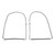 1948-1952 Ford F-1/F-2/F-3 Truck Door Weatherstrip, Pair