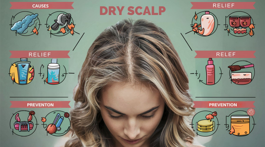 Dry Scalp Causes, Relief, and Prevention