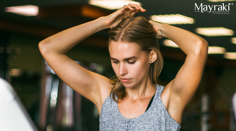 Gym & Sweat Hair Care Leave-In Routine