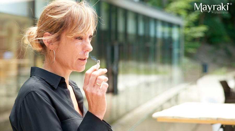 How Smoking Speeds Up the Graying of Hair