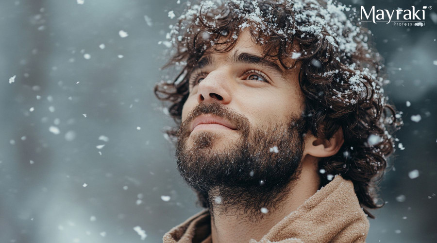 Moisture-Sealing Curly Beard Routine for Sensitive Skin This Winter