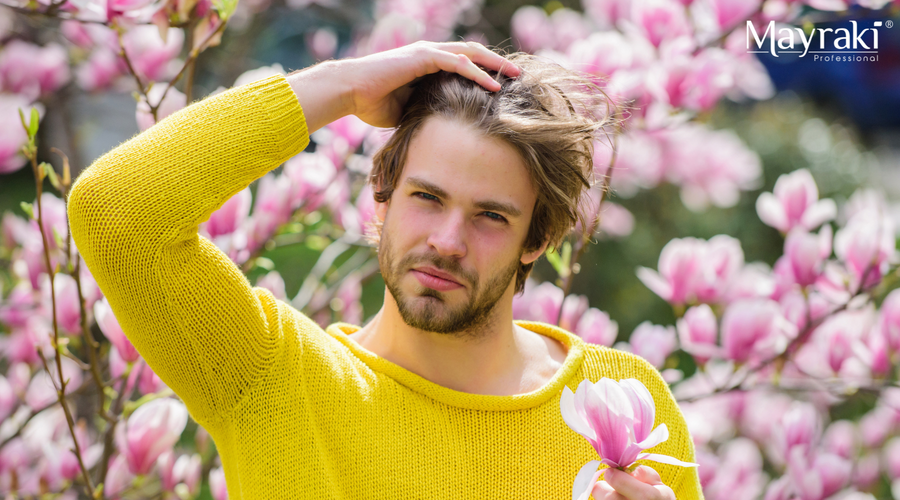 Oily Roots, Dry Ends for Men: A Balancing Botanical Hair Oil Routine