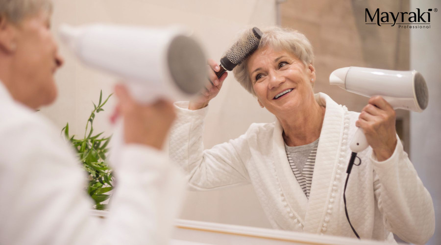 Recover After Heat Styling: Fine Gray Hair Shampoo Routine