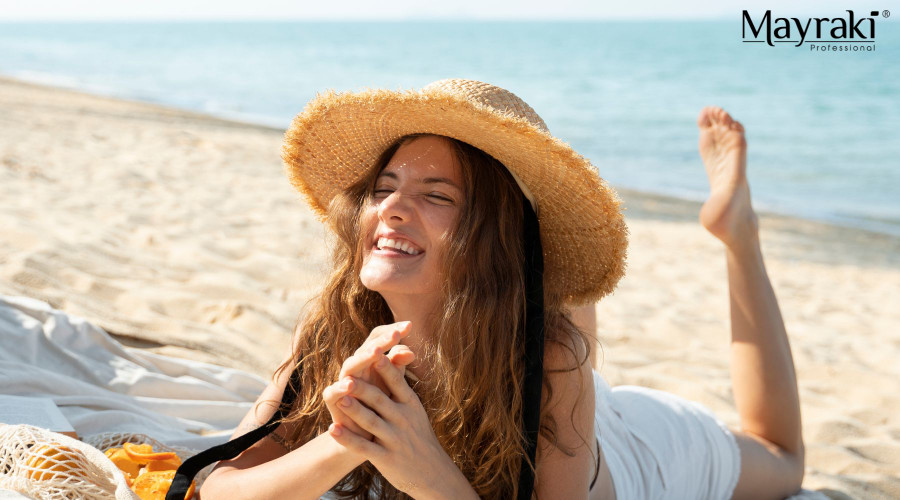 Summer Sun + Salt Plan Nutritive Hair Oil Treatment