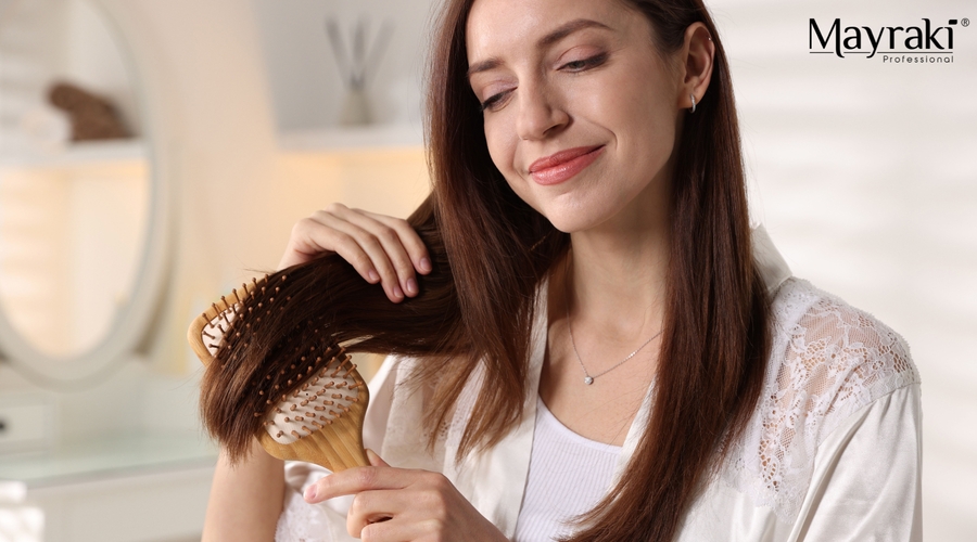 Use Less Shampoo for Weightless Moisture