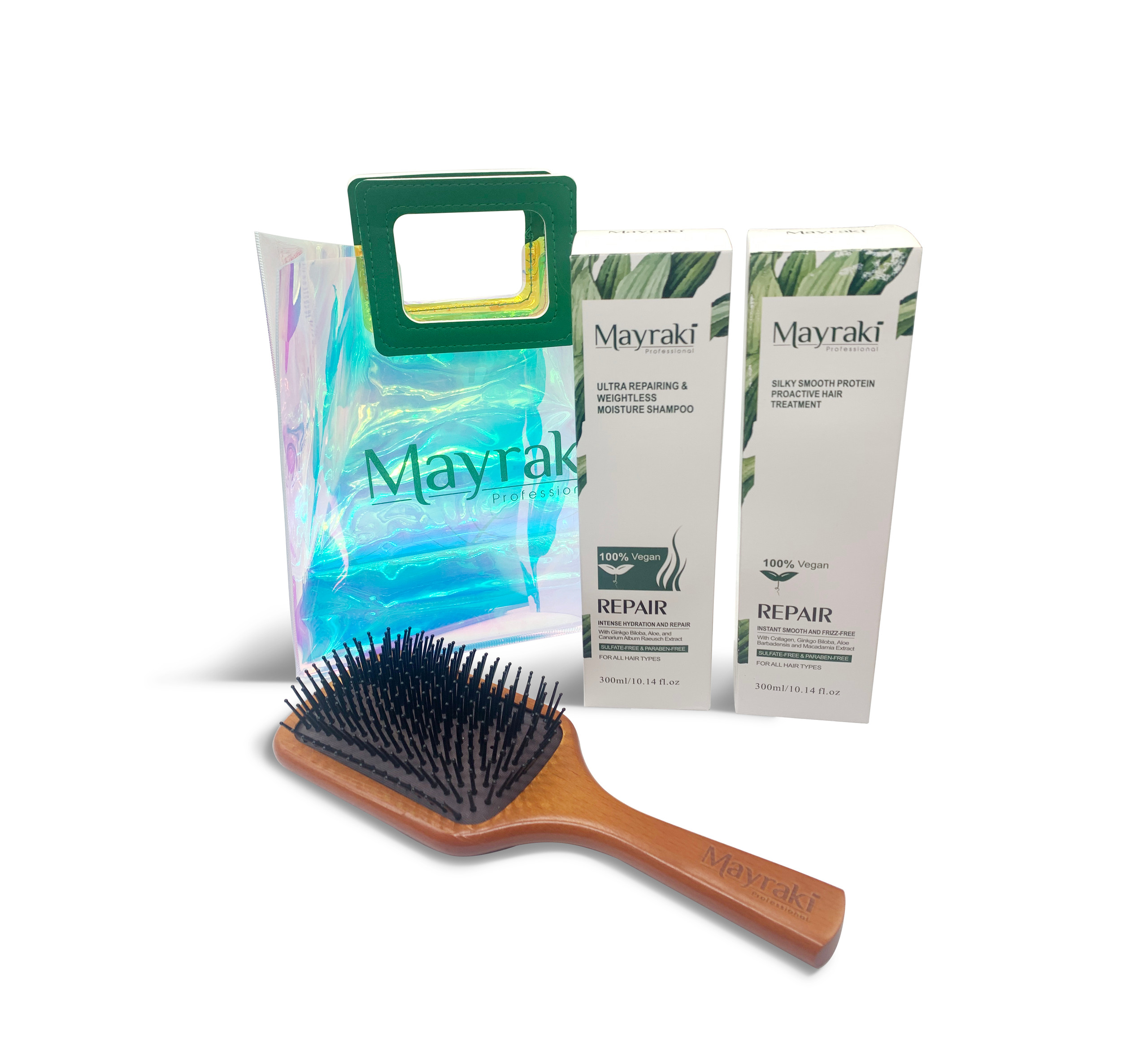 Mayraki Gray Coverage Permanent Hair Color Dye Shampoo