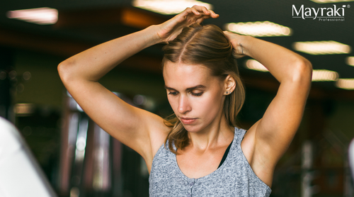 Gym & Sweat Hair Care Leave-In Routine