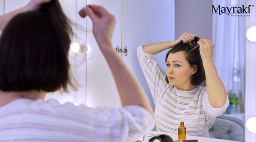 Sensitive Scalp Routine for Oily Roots and Dry Ends: Repair & Strength for Straight Hair in Spring