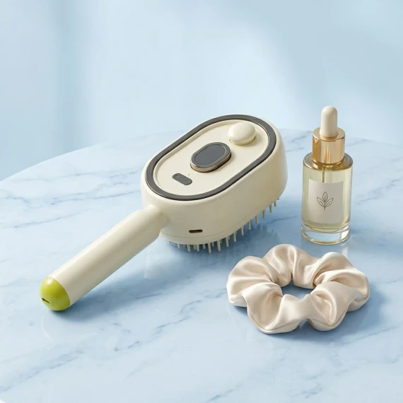 The Anti-Knot & Anti-Frizz Brush: Instant Smoothness, Zero Snags!