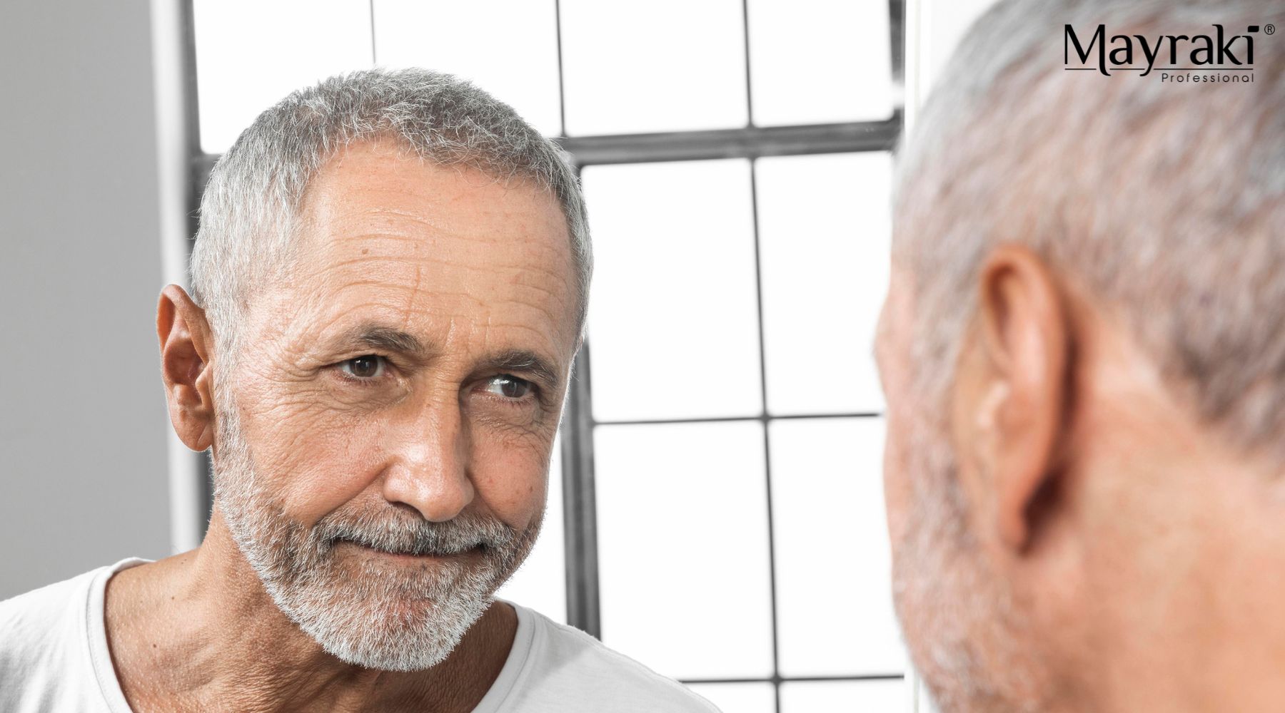 Build Man Build a 5-Minute Routine Anti-Grey Hair Treatment for Men - MAYRAKI