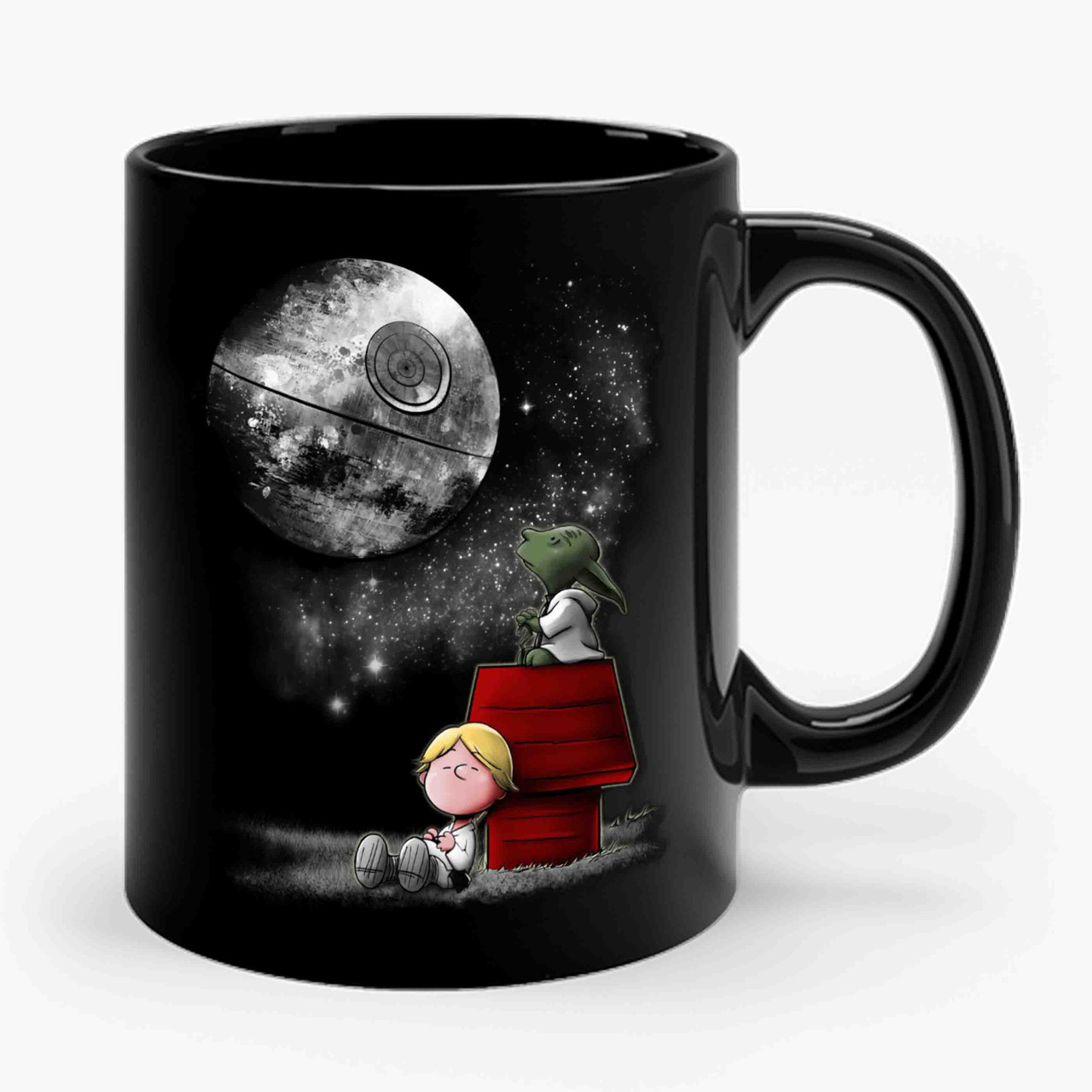 Star Wars Yoda 18 oz Oval Mug