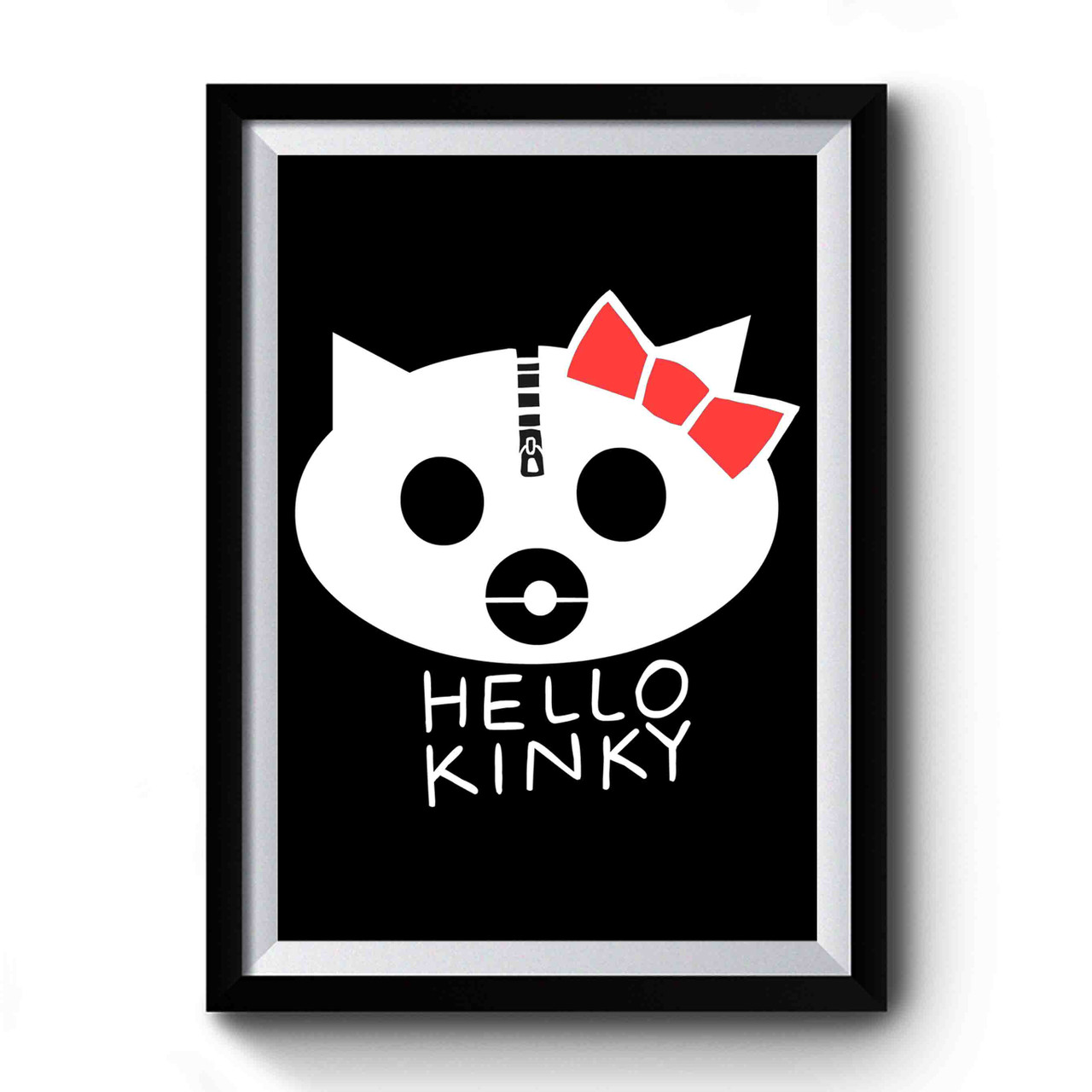 Hello Kinky Gorillaz Premium Poster