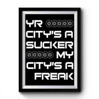 Yr City's A Sucker Lcd Soundsystem Premium Poster
