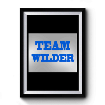 Wilder Family History Premium Poster