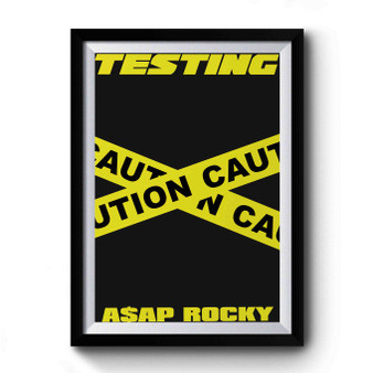 Asap Rocky Testing Premium Poster