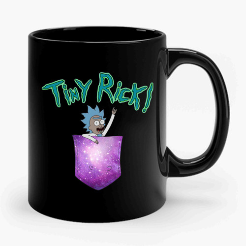 Tiny Rick Space Pocket Rick & Morty Comedy Ceramic Mug