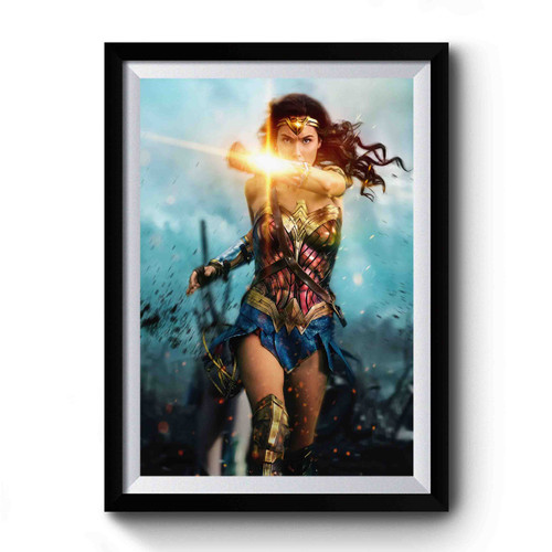 Wonder Woman Superhero Premium Poster