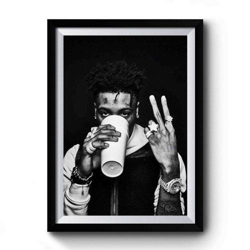 Youngboy Never Broke Again Drink Premium Poster