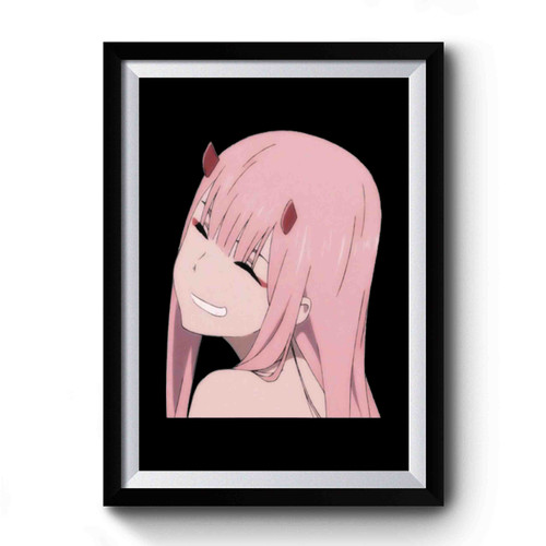 Zero Two Smile Premium Poster