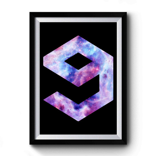 9 Gag Galaxy Logo Parodi Premium Poster