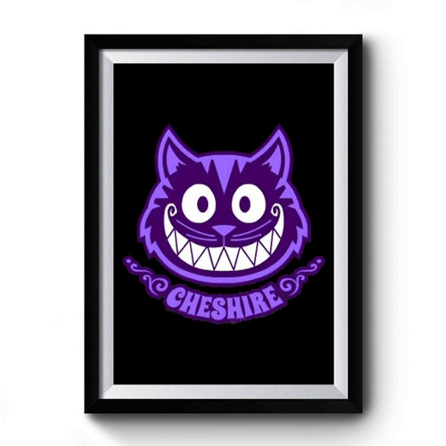 Alice Cheshire Cat Funny Smile Alice In Wonderland Premium Poster