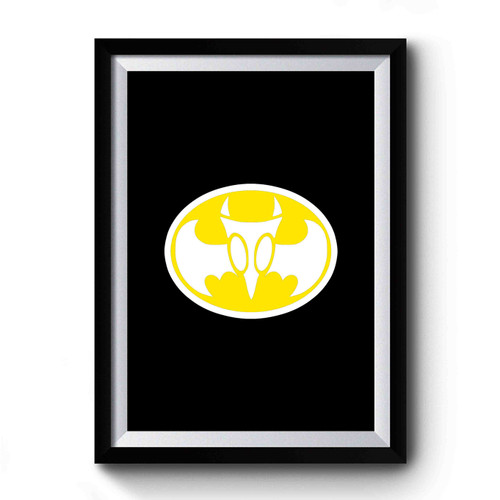 Bat Invader Premium Poster