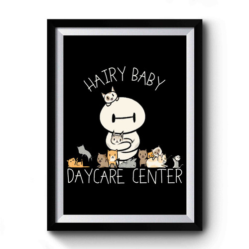 Baymax Hairy Baby Cats Big Hero 6 Premium Poster