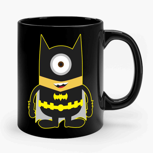 Batman Minion Superhero Cartoon Ceramic Mug