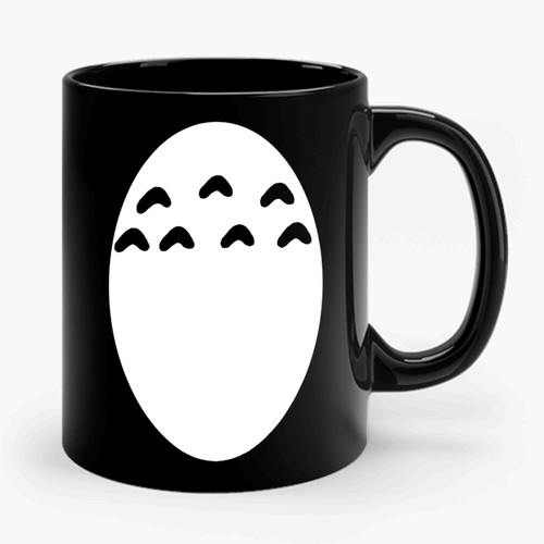 Totoro And Friends Chu Totoro Inspired Parody Ceramic Mug