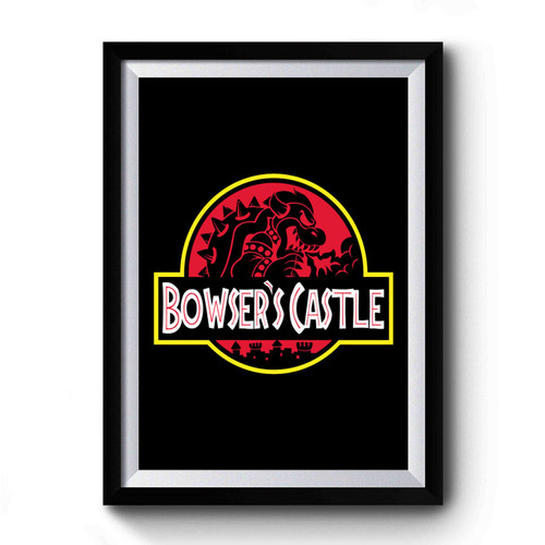 Bowsers Castle Jurassic Park Premium Poster