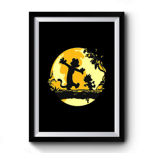 Calvin And Hobbes Funny Premium Poster