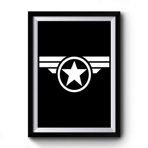 Captain America Uniform Premium Poster