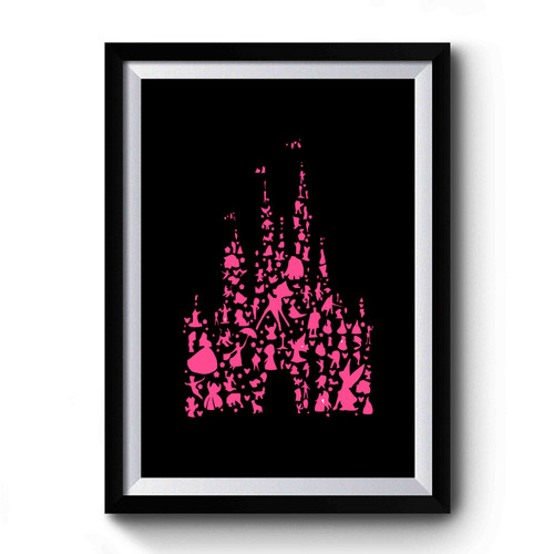 Castle Silhouettes Premium Poster