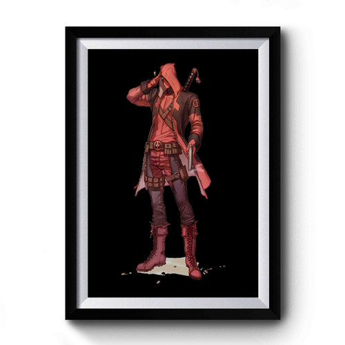 Deadpool Assassin Creed Parody Premium Poster