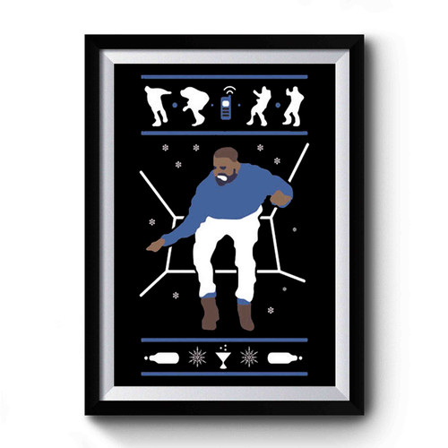 Drake Hotline Bling Funny Christmas Premium Poster