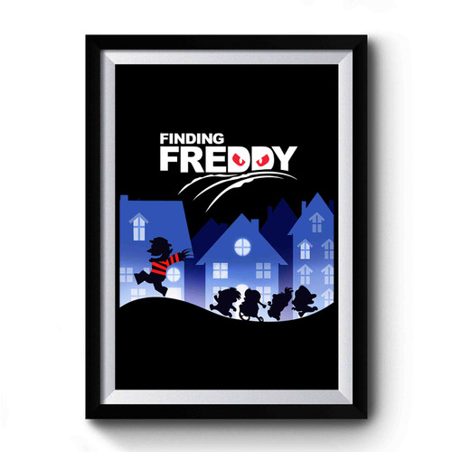 Finding Freddy Nightmare On Elm Street Premium Poster