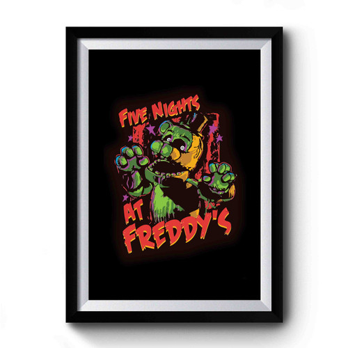 Five Nights At Freddys Phantom Premium Poster