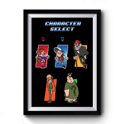 Gravity Falls Character Select Premium Poster